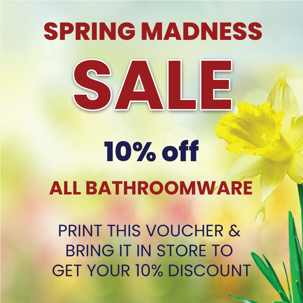 Bathroom Sale | 10% off | Baths, Basins, Taps, Showers & More